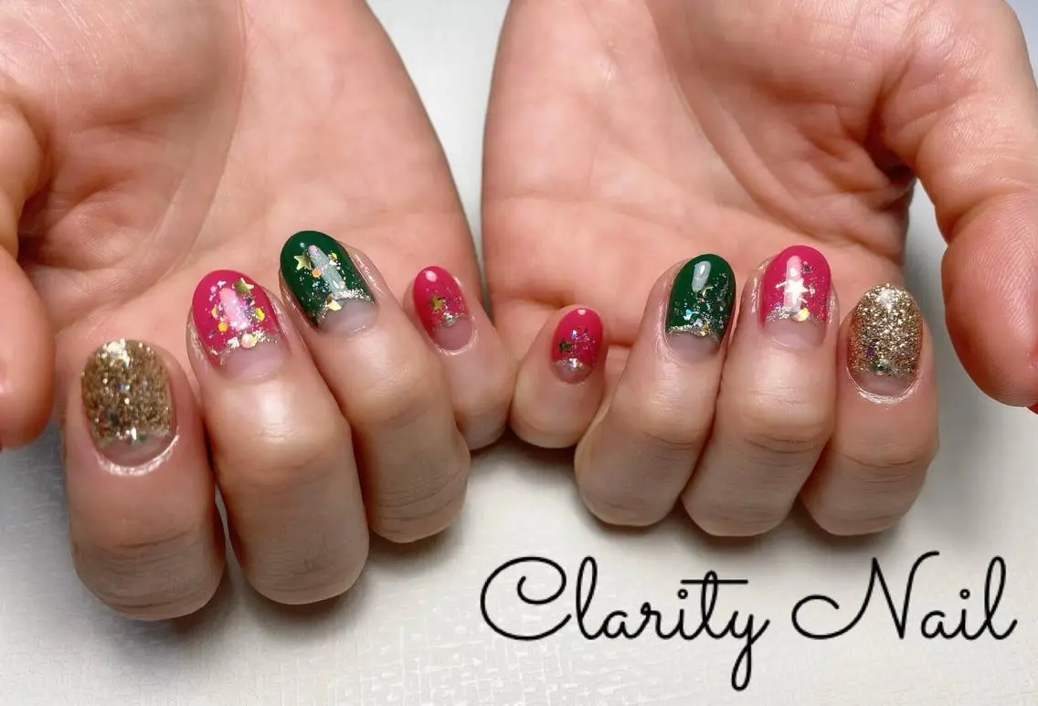 ネイル アートネイル 持ち込み ハンドネイル Clarity Nailのネイルデザイン