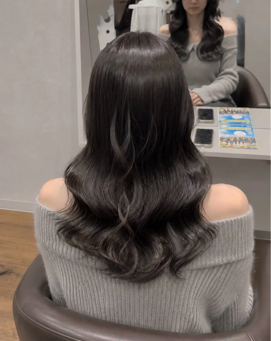 【🇰🇷こなれ韓国風ダウンスタイル🇰🇷】デートにも🤍特別な日のヘアセット🫧早朝予約相談🆗の写真
