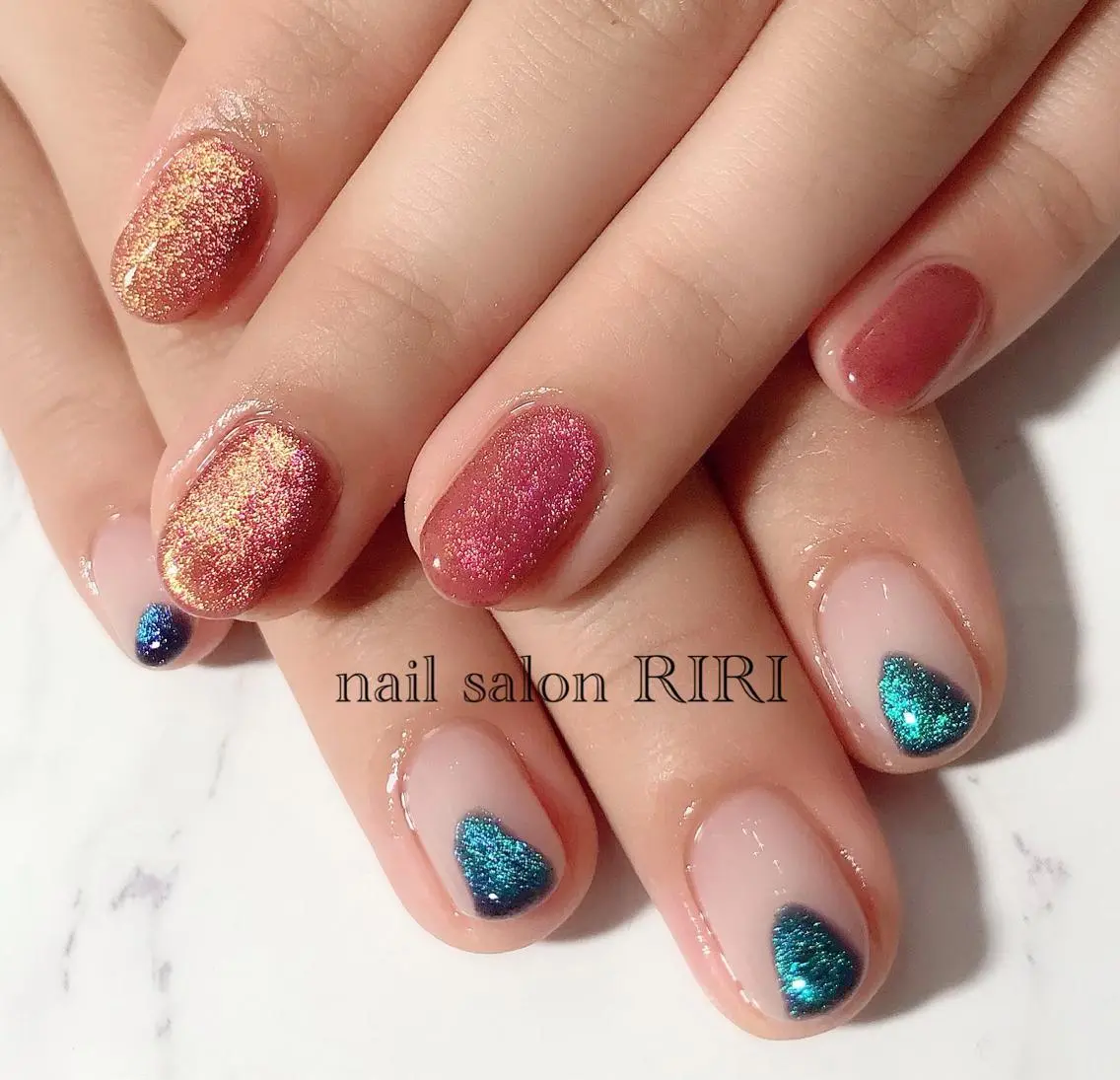 ネイル マグネットネイル RIRI リリのネイルデザイン