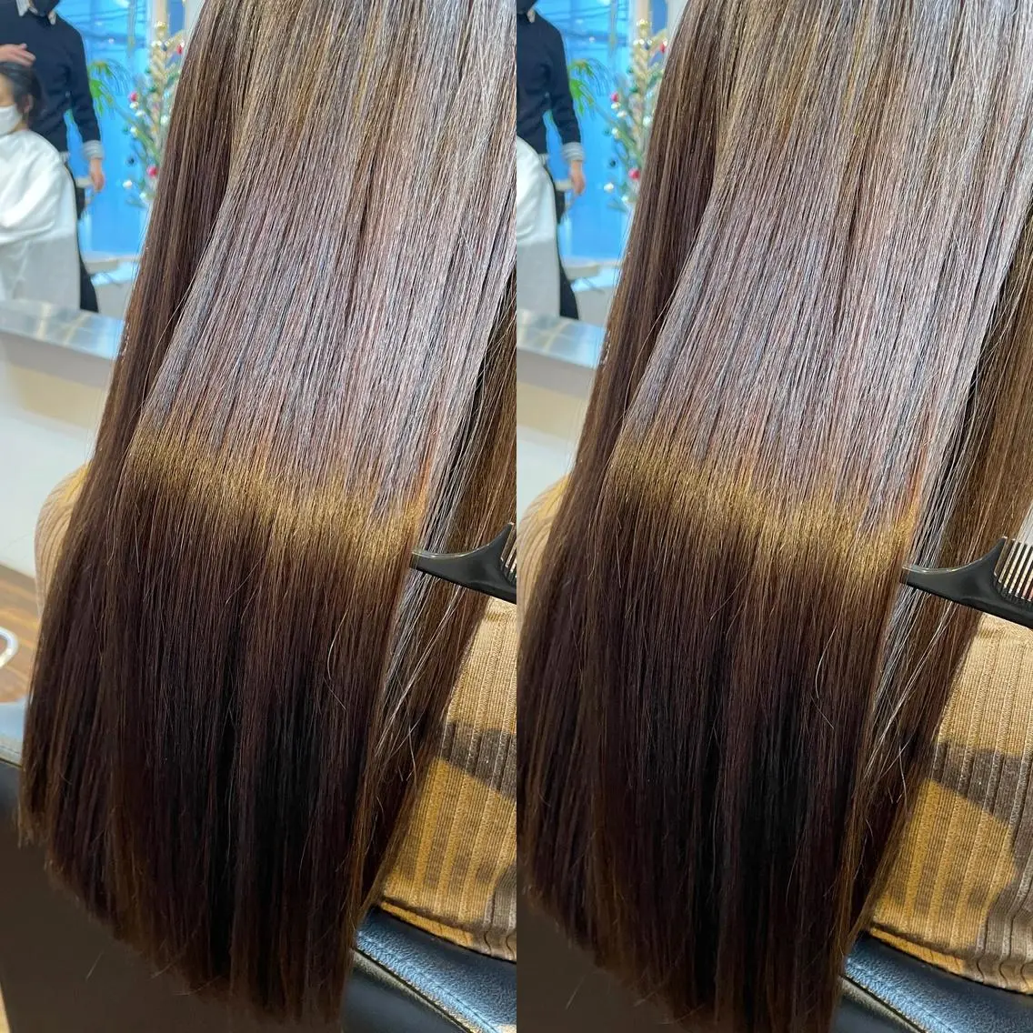 カット +美髪縮毛矯正+7STEPトリートメントの写真