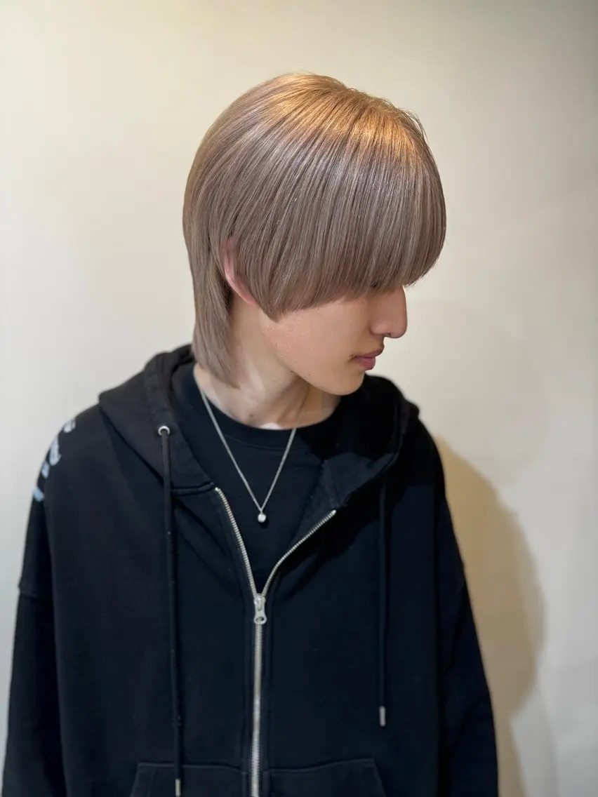 カラー ベージュカラー iga/渋谷個室🍀 艶髪カラー✨のヘアスタイル