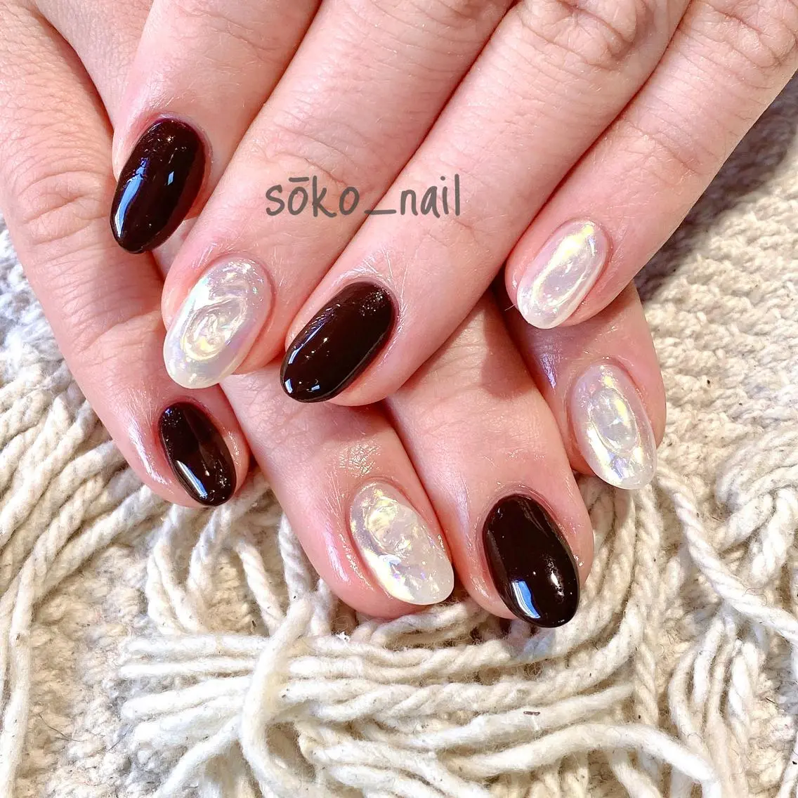 ネイル ハンドネイル megu  / sōko nailのネイルデザイン