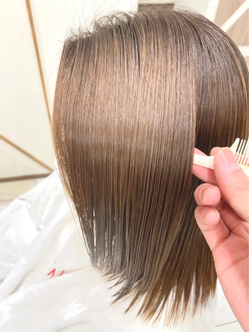 1日5名限定🌟縮毛矯正+コラーゲンTR🌟の写真