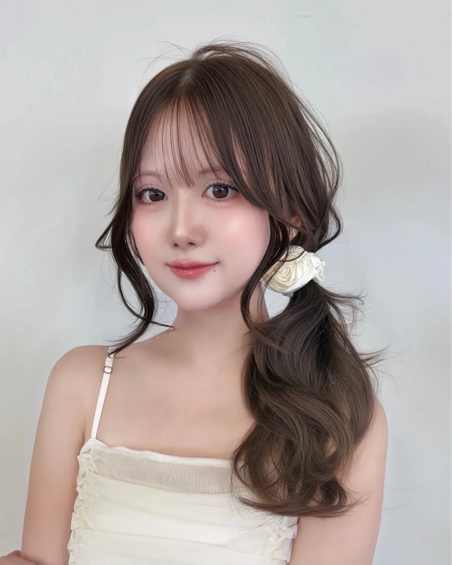 カラー ヘアカラー トリートメント GiseL ハイトー ンSa_ya🎀のヘアスタイル