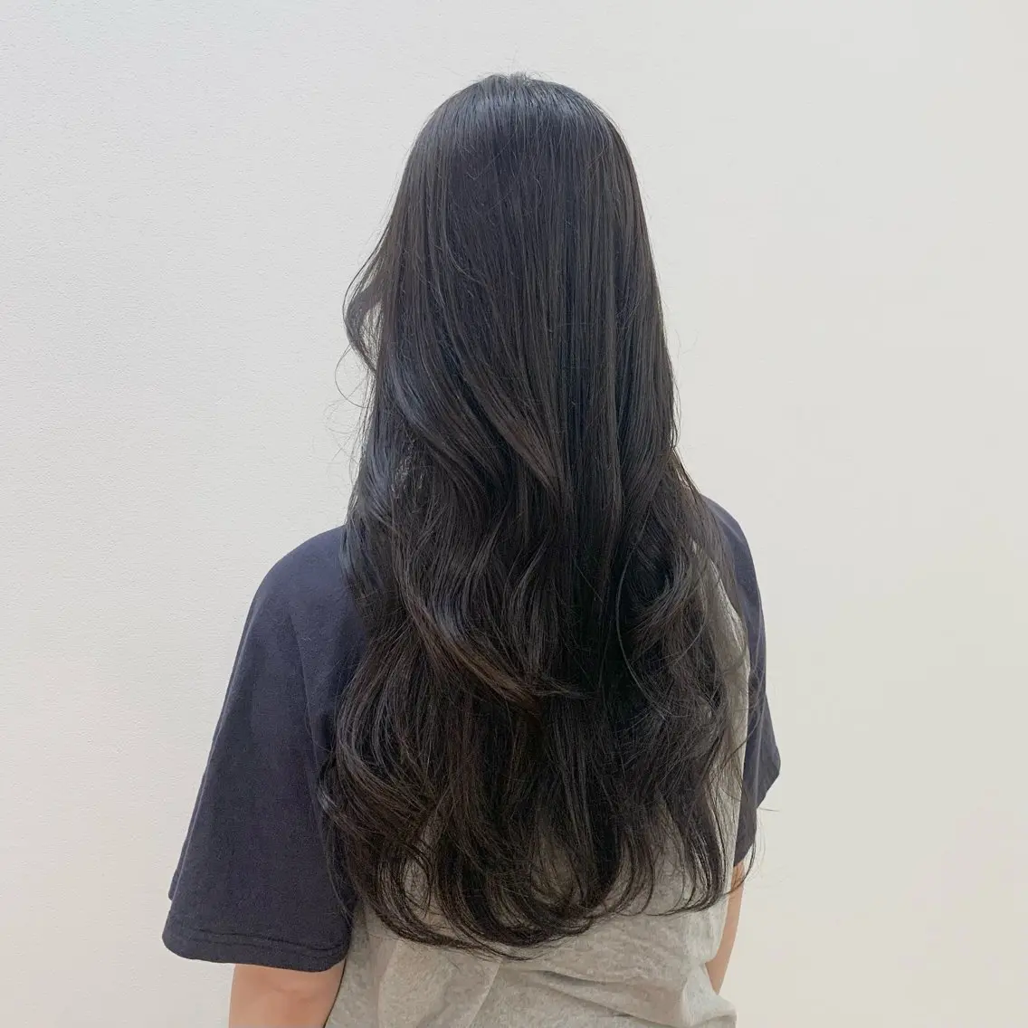 カラー ヘアアレンジ キヨミ 韓国レイヤーカットのヘアスタイル