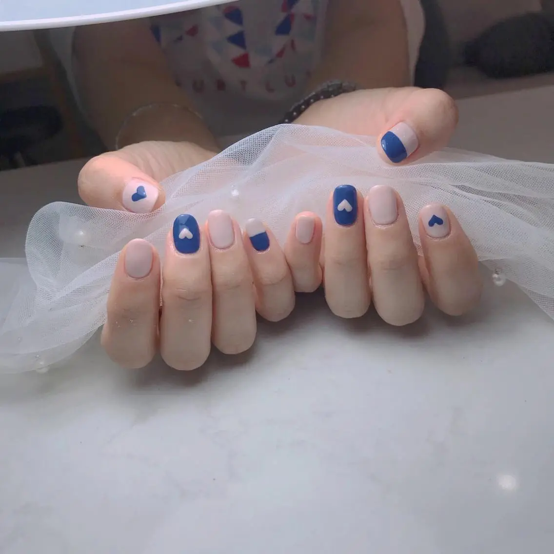 ネイル 🦋ネイルサロン ブラン🌈ゆりのネイルデザイン