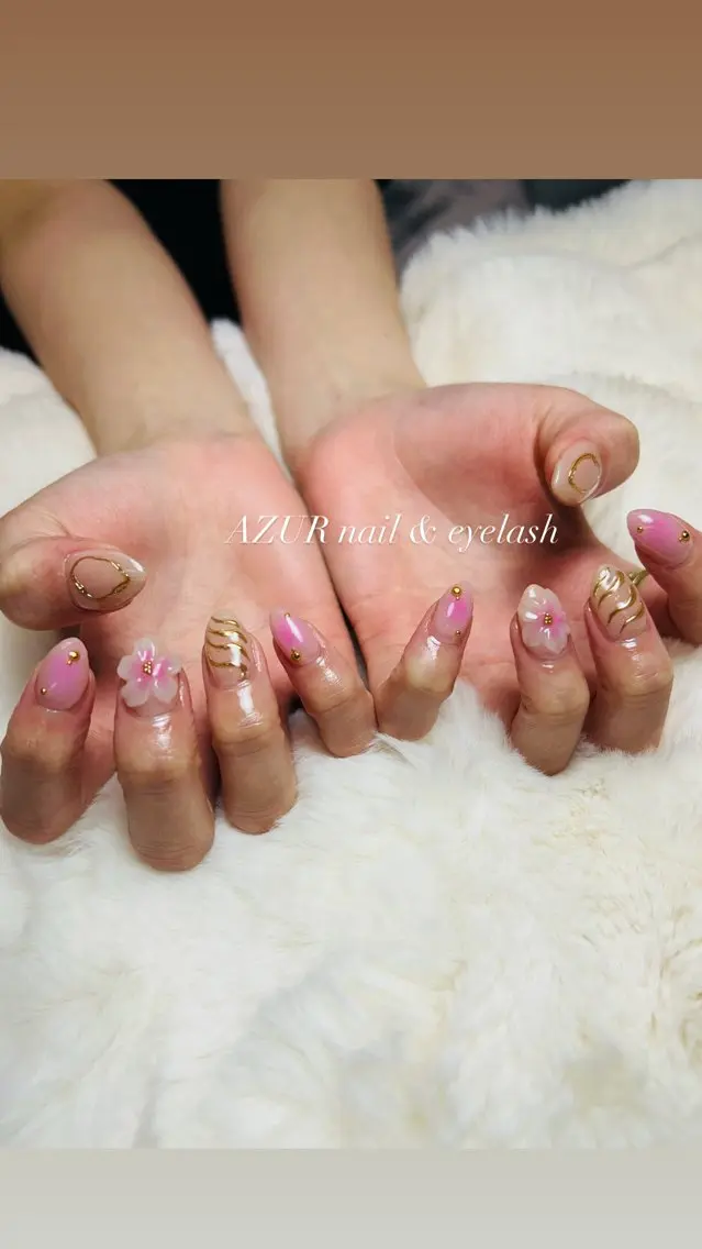 ネイル AZUR N&eyelashのネイルデザイン