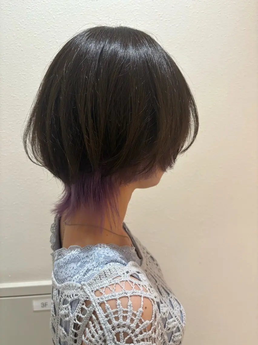 カラー ホワイトベージュ︎︎ seikaのヘアスタイル