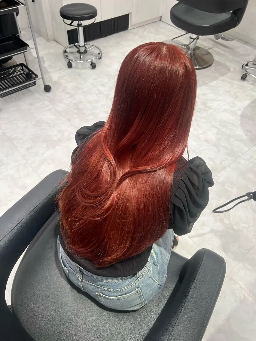カラー ヘアカラー トリートメント ブリーチなし透明感 💗RYOTAのヘアスタイル