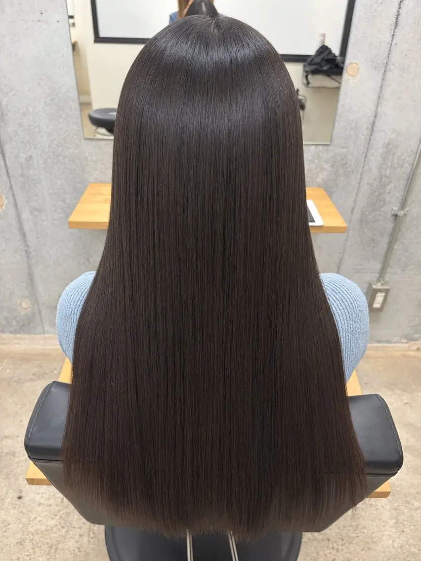 ロング トリートメント 毛利 ひめはのヘアスタイル