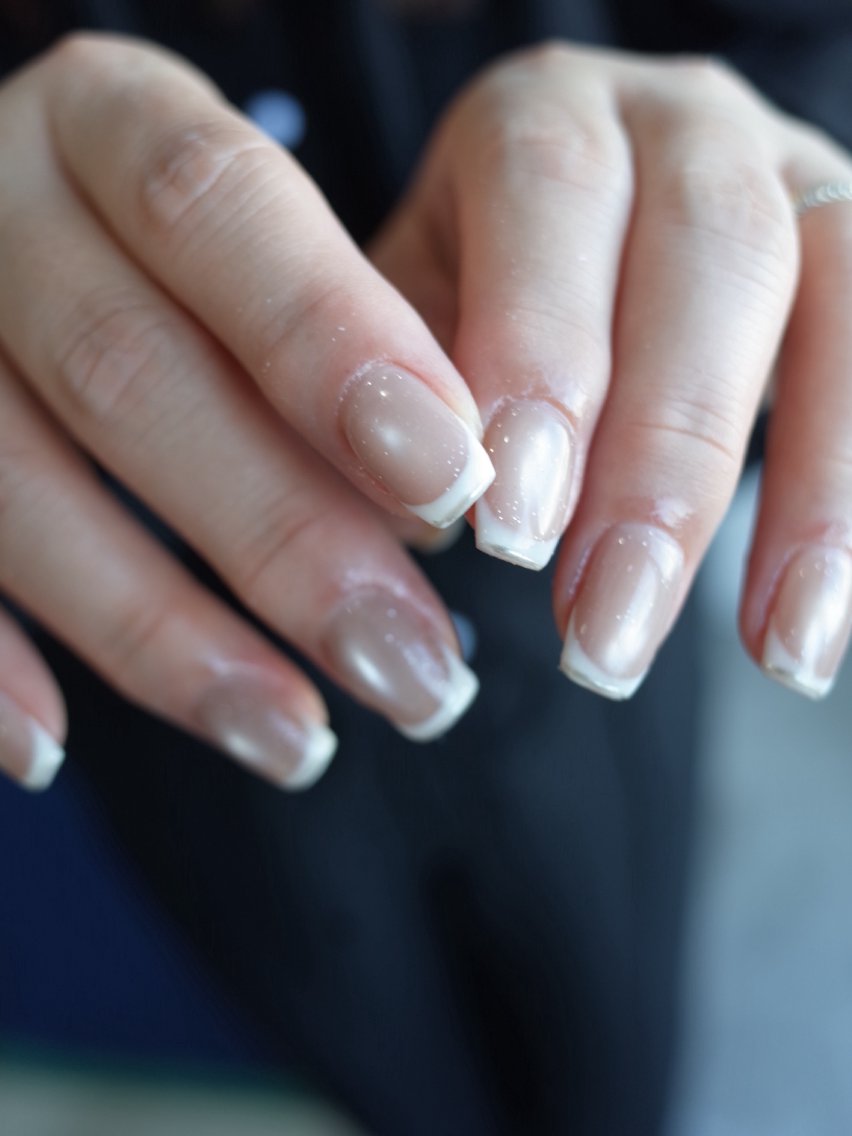 【オフ込み】French nailの写真