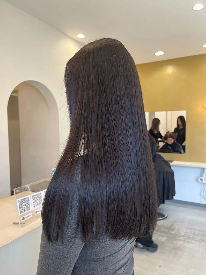 ロング ヘアカラー topa/高井 菜緒のヘアスタイル