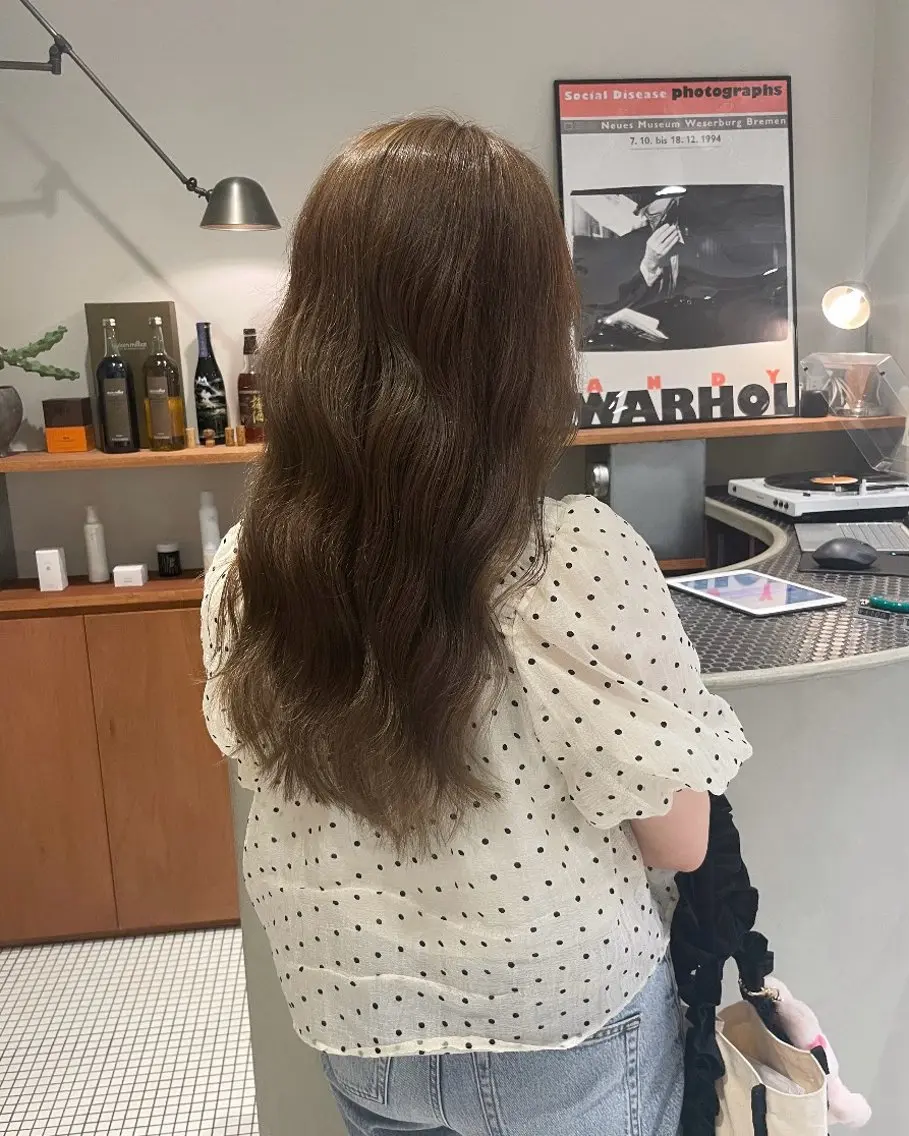 ロング カラー . chihiroのヘアスタイル