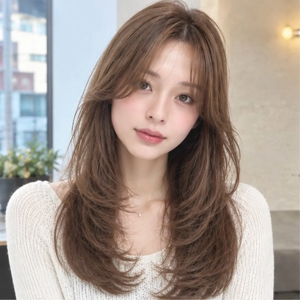 ロング 菅原 大佑のヘアスタイル
