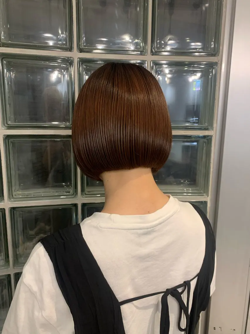 ショート ボブ カット クレハ :)のヘアスタイル