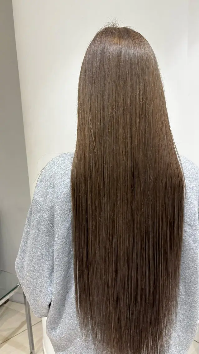 ロング カラー ベージュカラー ブリーチ ミルクティーベージュ 🌸はるか🌸 /カット¥0🩵ྀིのヘアスタイル