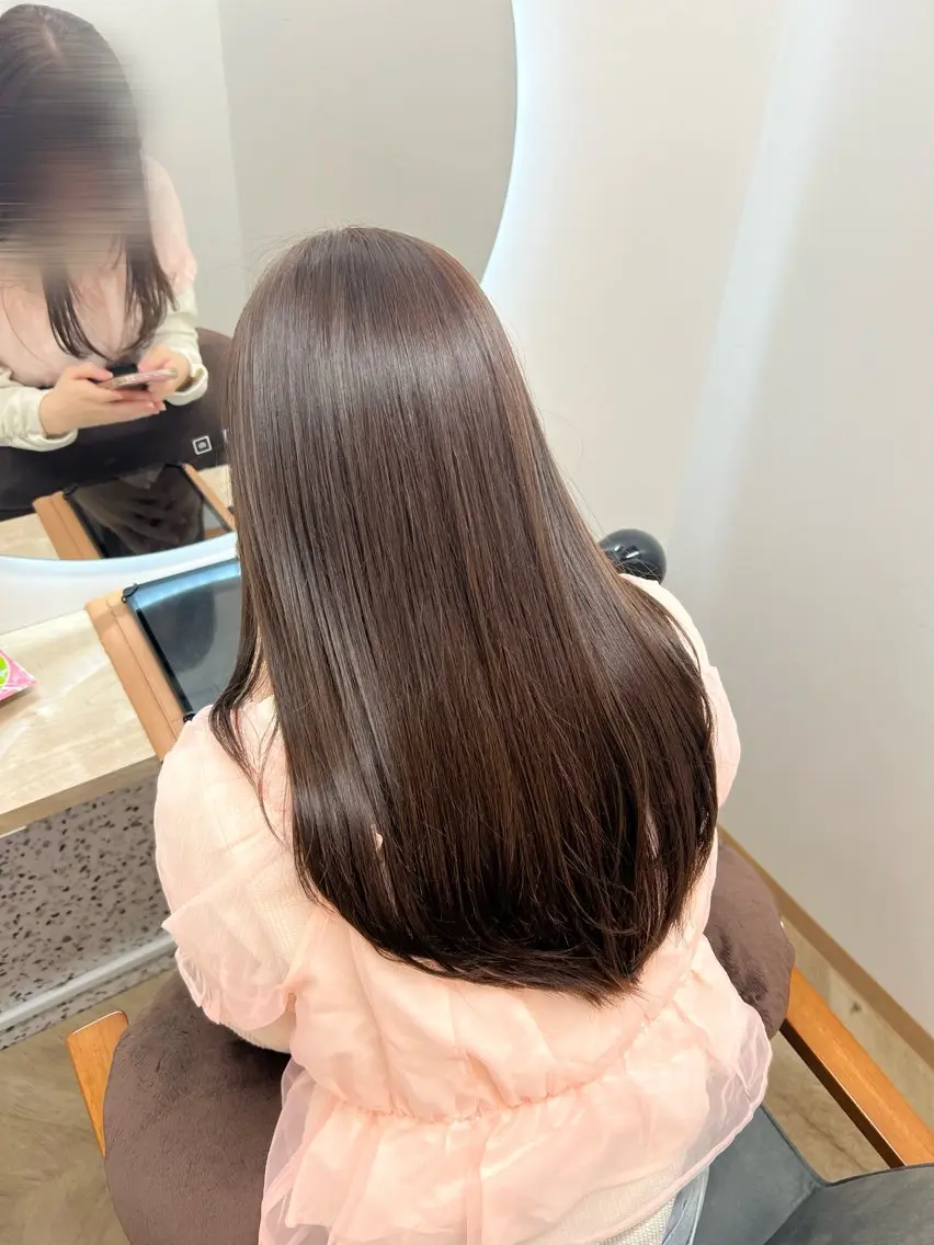 カラー➕髪質改善トリートメント✨の写真