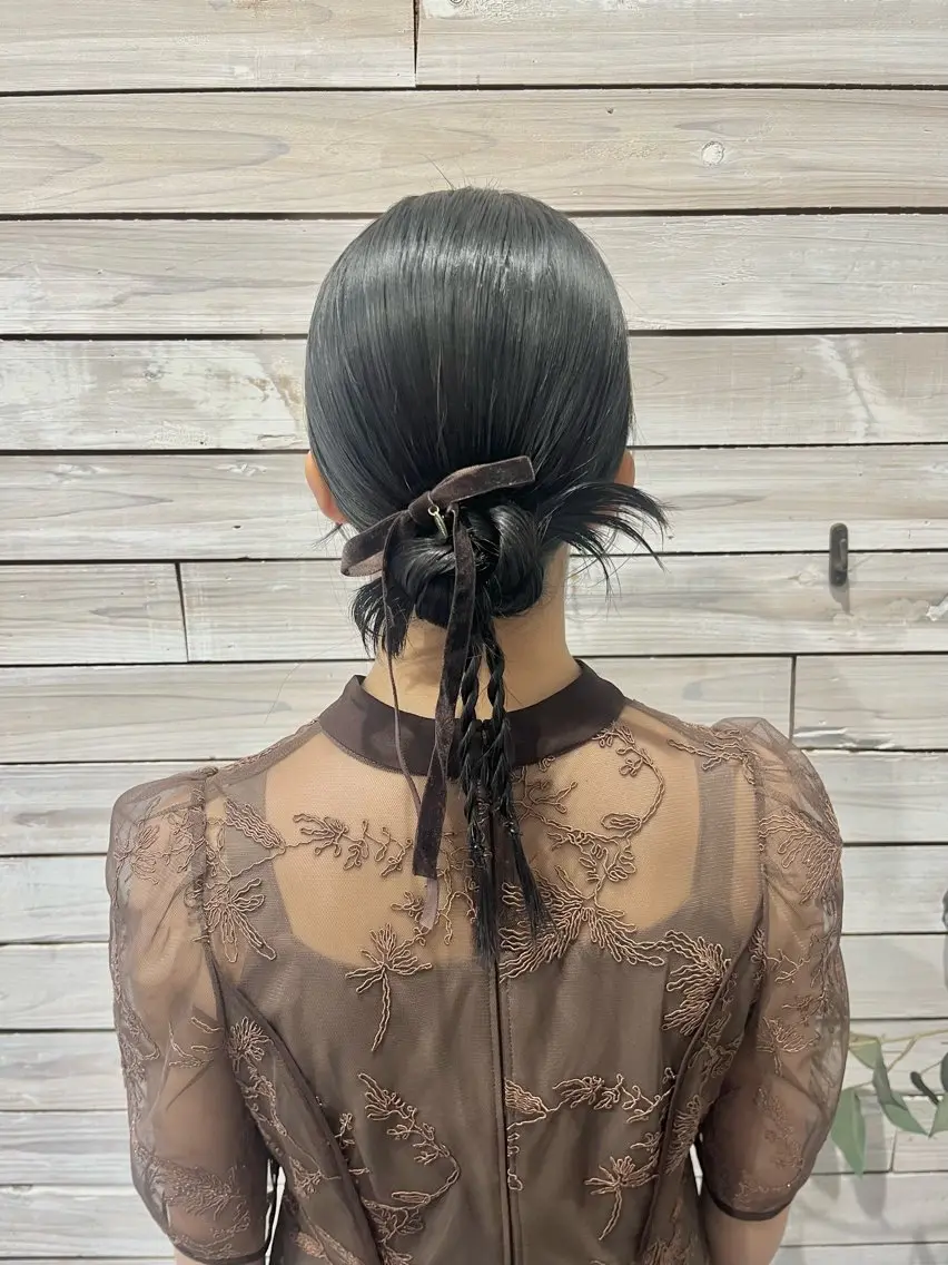 ヘアアレンジ ヘアセット 西林 玲那/ヘアセットのヘアスタイル