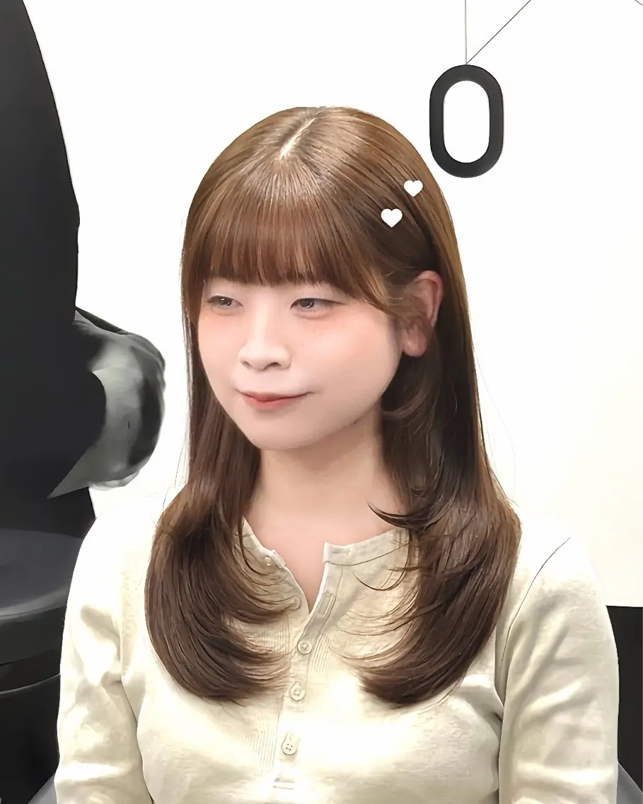 ロング カット ヘアカラー 似合わせショート♡ ura/梅田/茶屋町のヘアスタイル