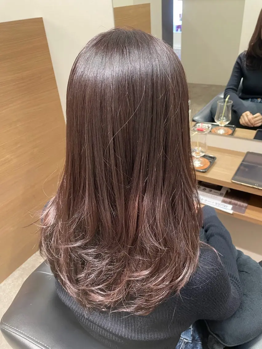 ロング カラー 山中麗美 / モデル募集のヘアスタイル