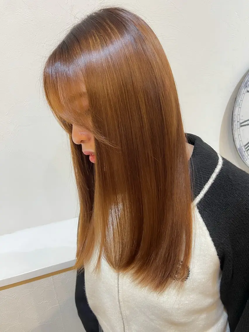 ロング カラー トリートメント SET-UP北長瀬 Yurukiのヘアスタイル