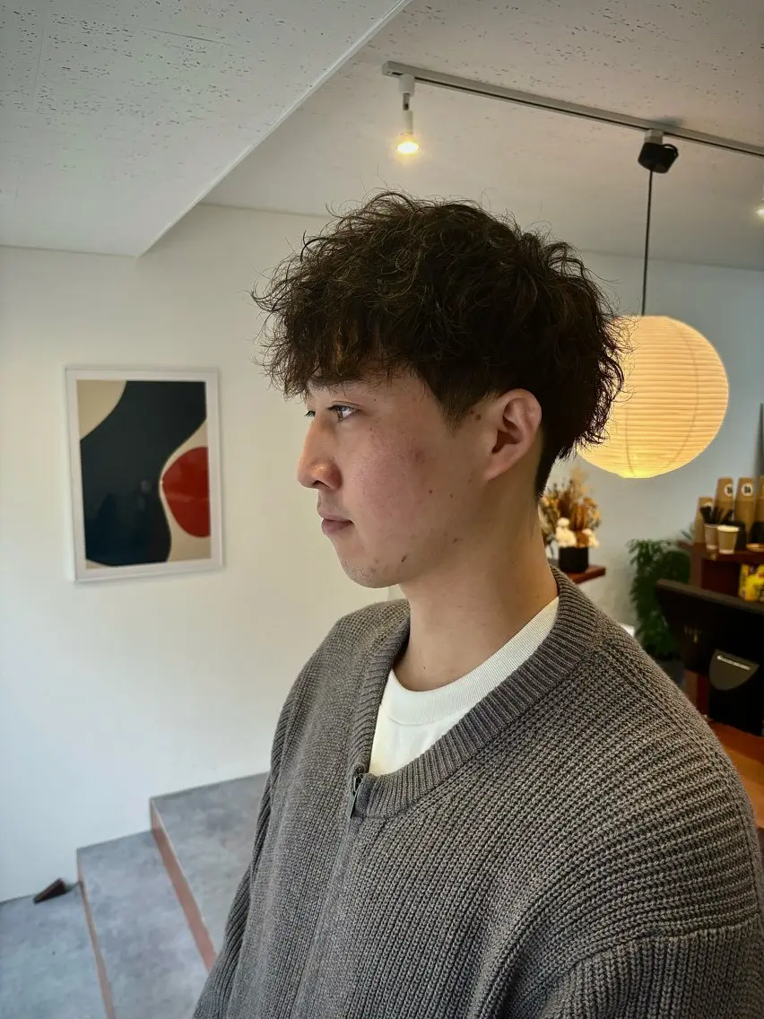 🍀メンズカット+ケアパーマ🍀の写真