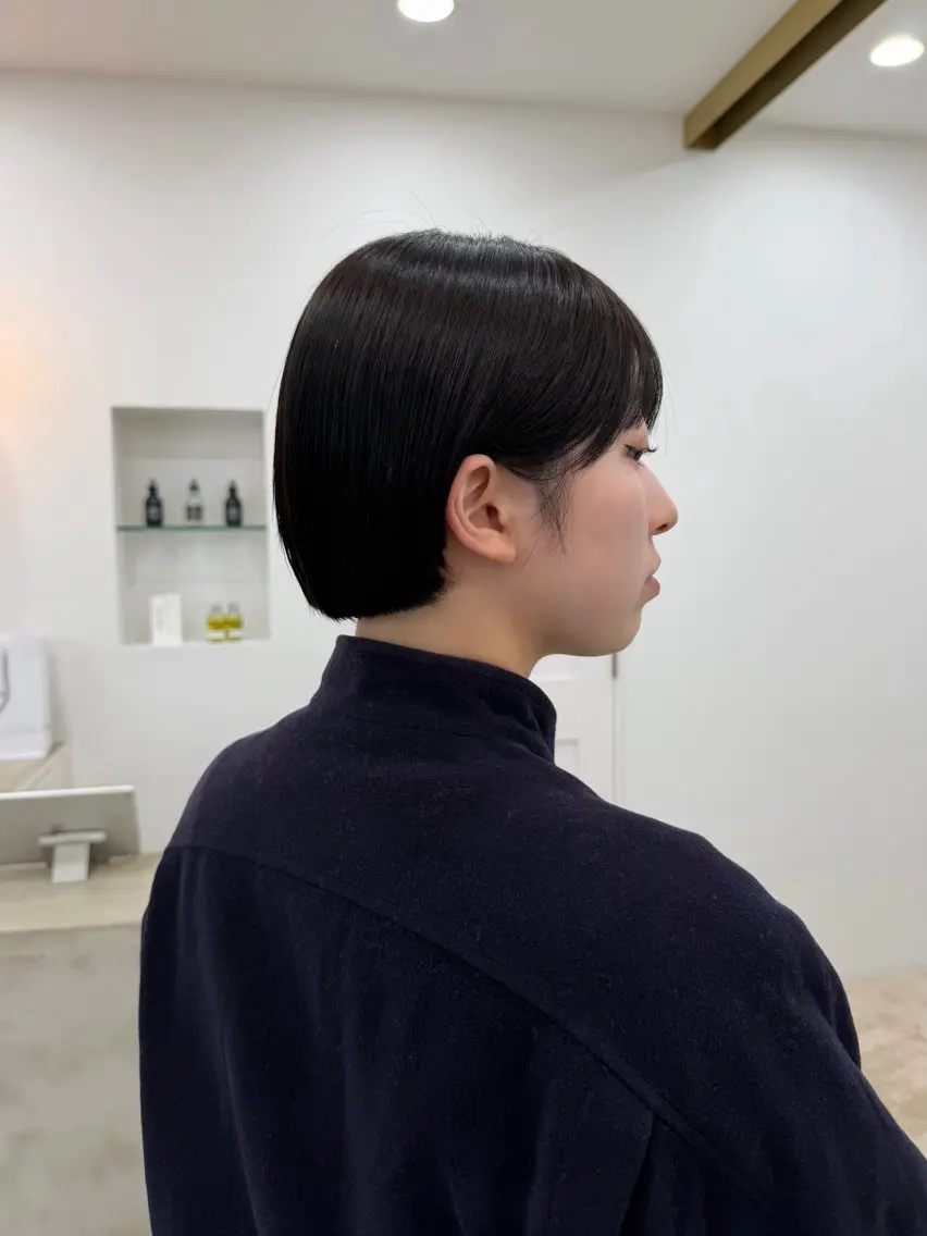 ショート mei🪽 カラー/パーマモデルのヘアスタイル