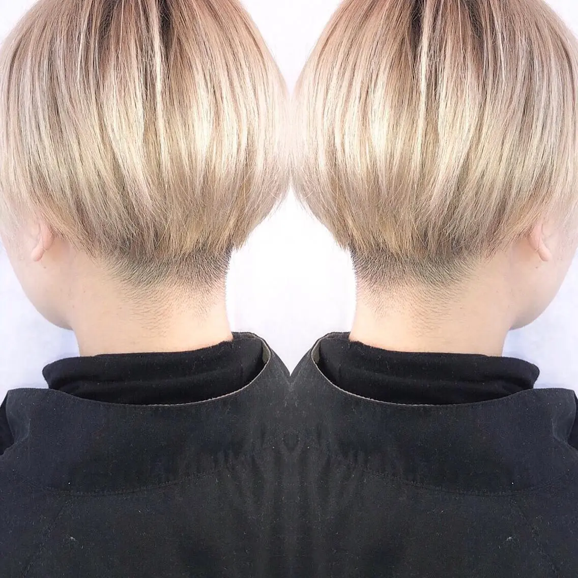 ショート カラー ブリーチ ブリーチ専門美容師 谷合純一のヘアスタイル