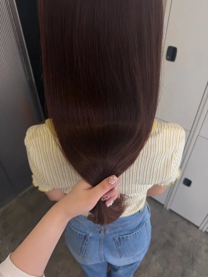 ロング カット ヘアカラー 透明感カラー /sayakaのヘアスタイル