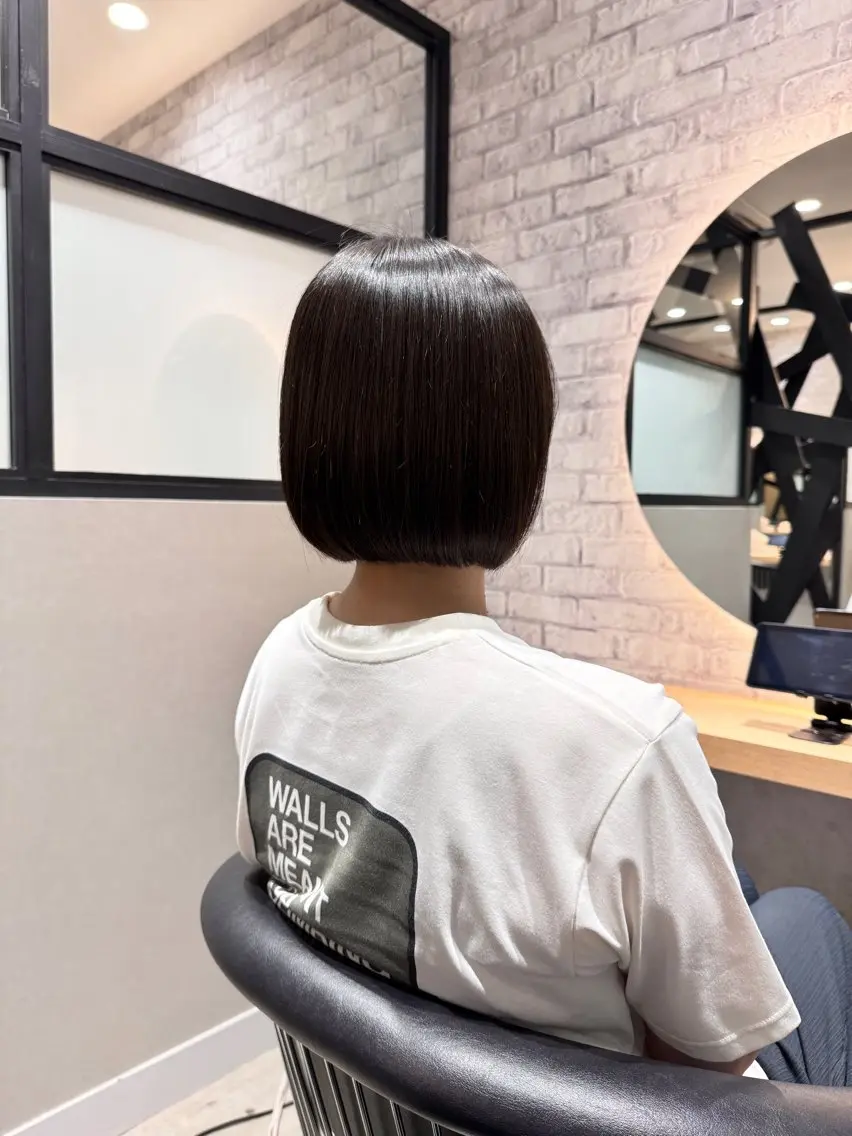 ショート カット 宮腰一磨 ・ショート・ボブ🌿のヘアスタイル