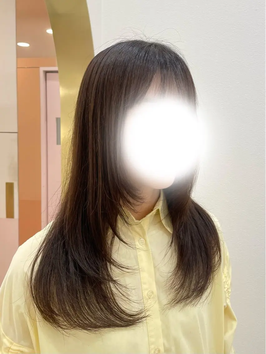 ロング レイヤーカット 伊吹 優のヘアスタイル