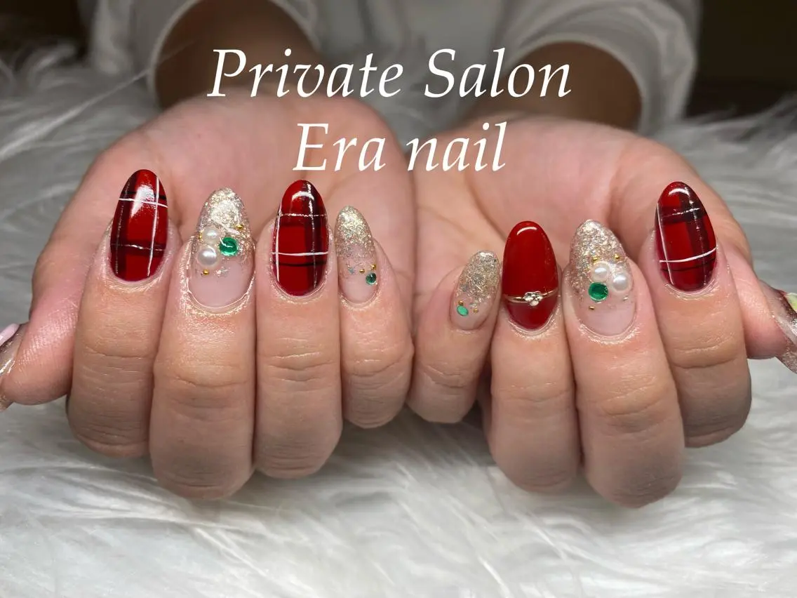 ネイル グラデーション スカルプネイル Era nailのネイルデザイン