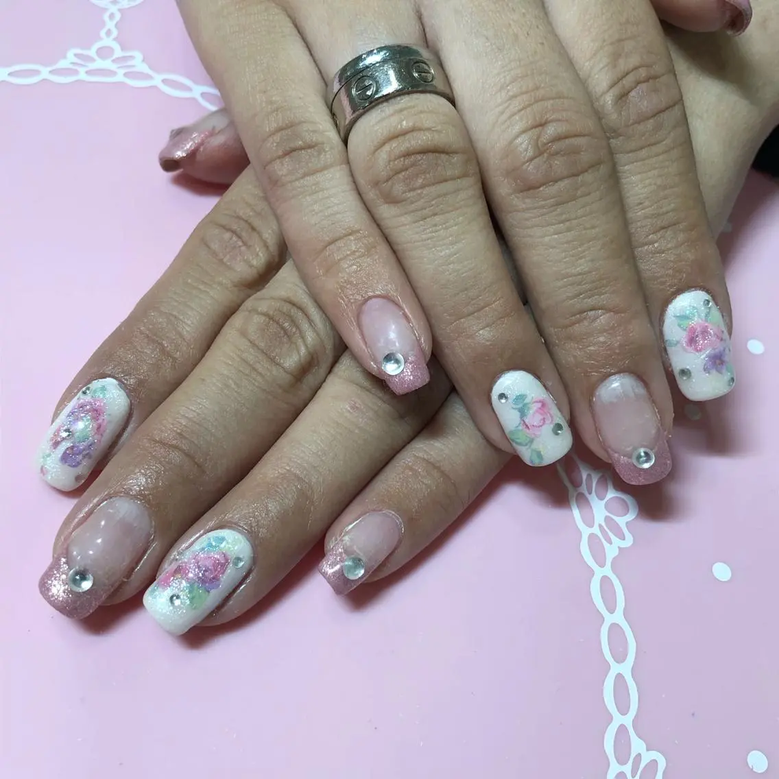 ショート ネイル 《LB》ラブリエ Nail&eyeのマツエク・マツパデザイン