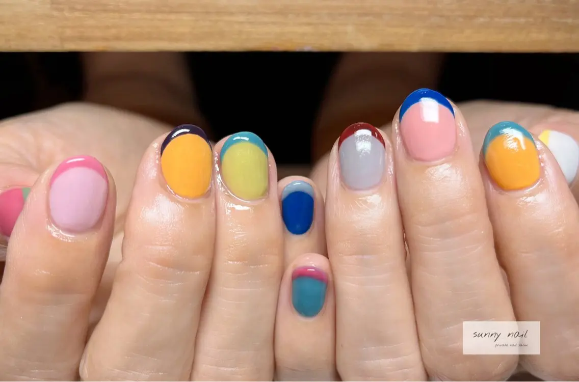 ネイル フレンチネイル sunny nailのネイルデザイン