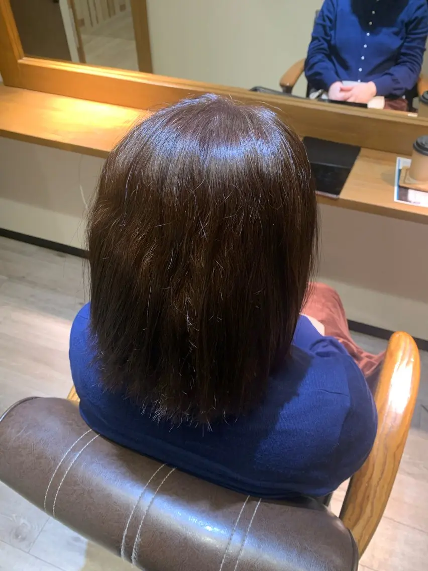 カラー ヘアカラー 畠山 亜弓のヘアスタイル