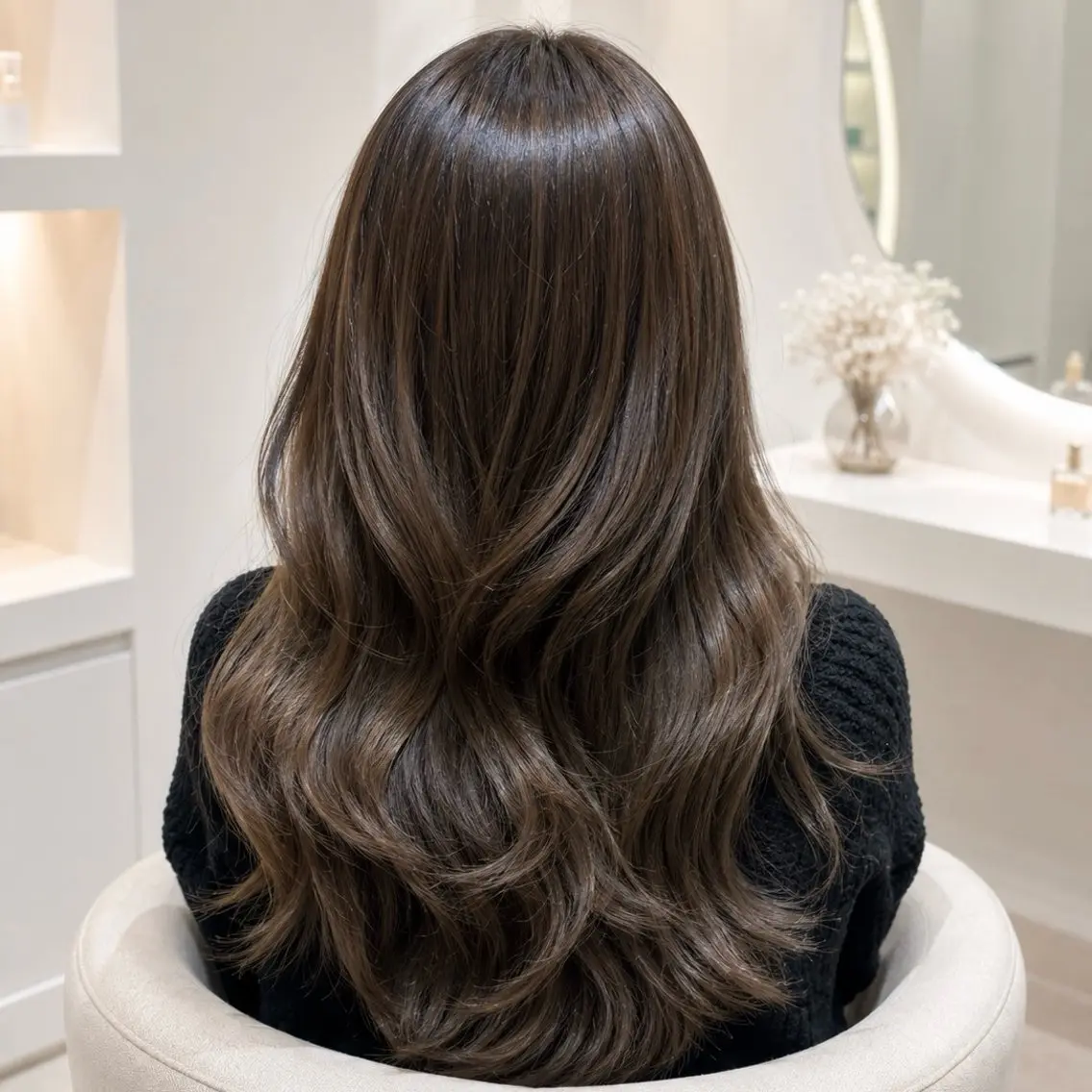 ロング カラー ベージュカラー 🤍 Yuu🤍のヘアスタイル
