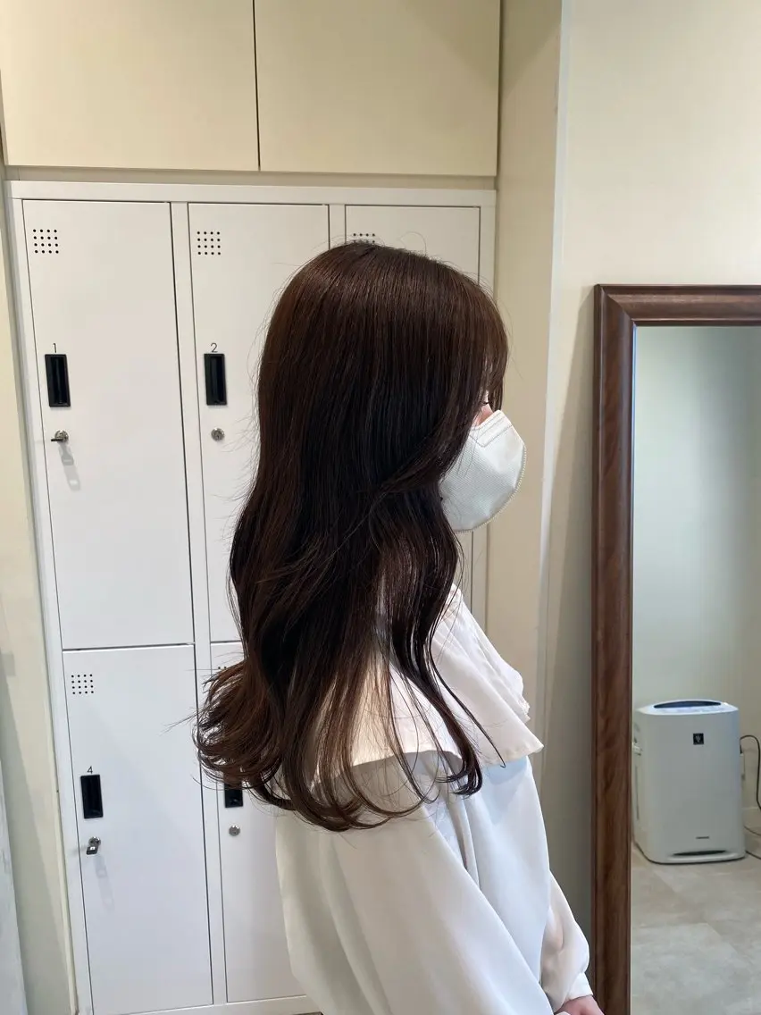 セミロング 茅ヶ崎/ alomのヘアスタイル