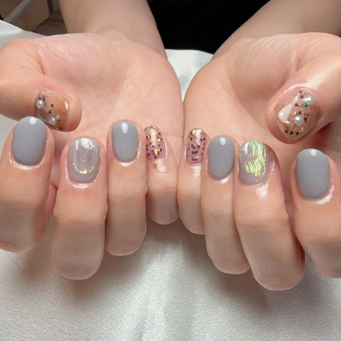 ネイル ハンドネイル r.nail BYα 柳瀬のネイルデザイン