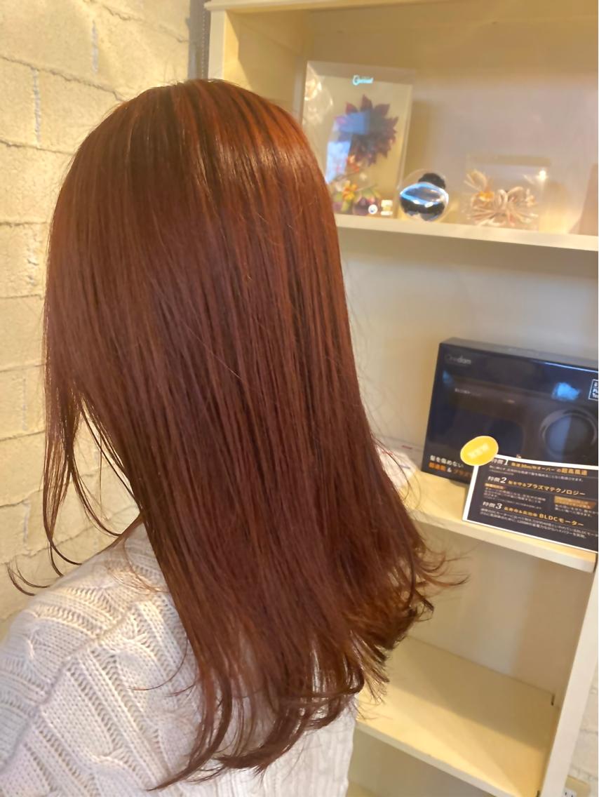 欲張りmenu♡ｶｯﾄ+艶ｶﾗｰ+2STEP ﾅﾉｽﾁｰﾑﾄﾘｰﾄﾒﾝﾄ‪✂︎‬の写真