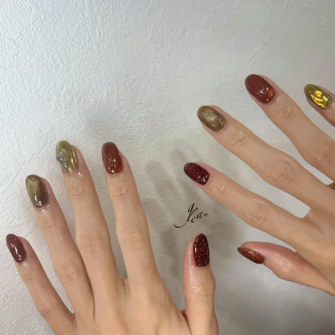 ネイル ハンドネイル gleam✴︎ sayakaのネイルデザイン