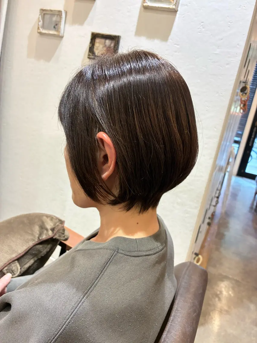 ショート カラー attra昭和町店. momoのヘアスタイル