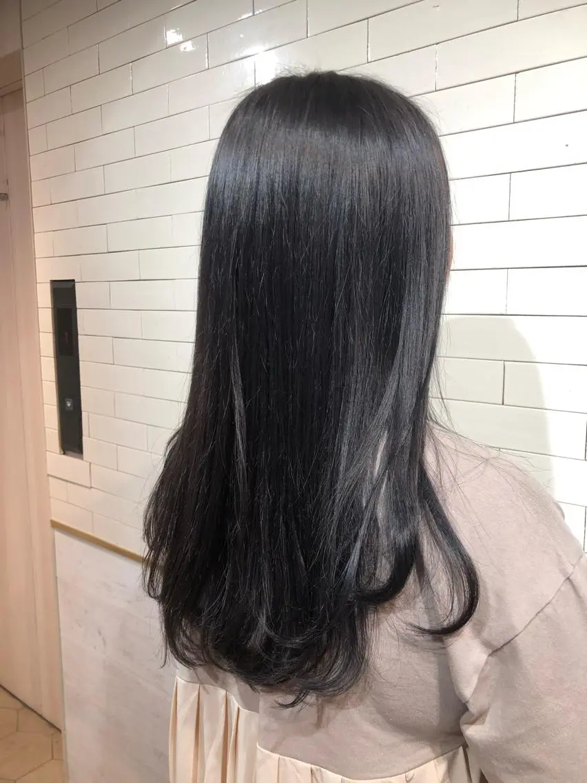 カット＋カラー＋ハホニコトリートメント💇‍♀️💇🌈 (白髪染＋1000円で変更可)の写真