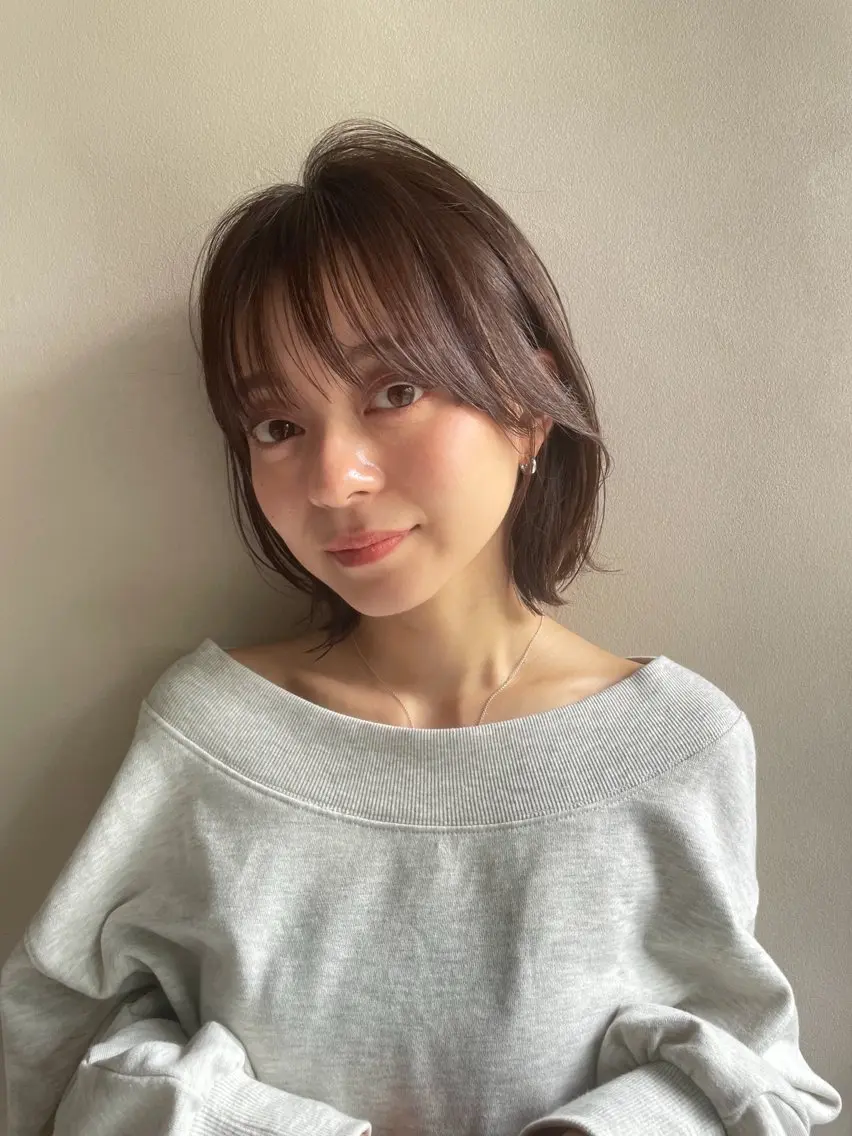 u25💁🏿♂️bob cut➕treatment🫧の写真