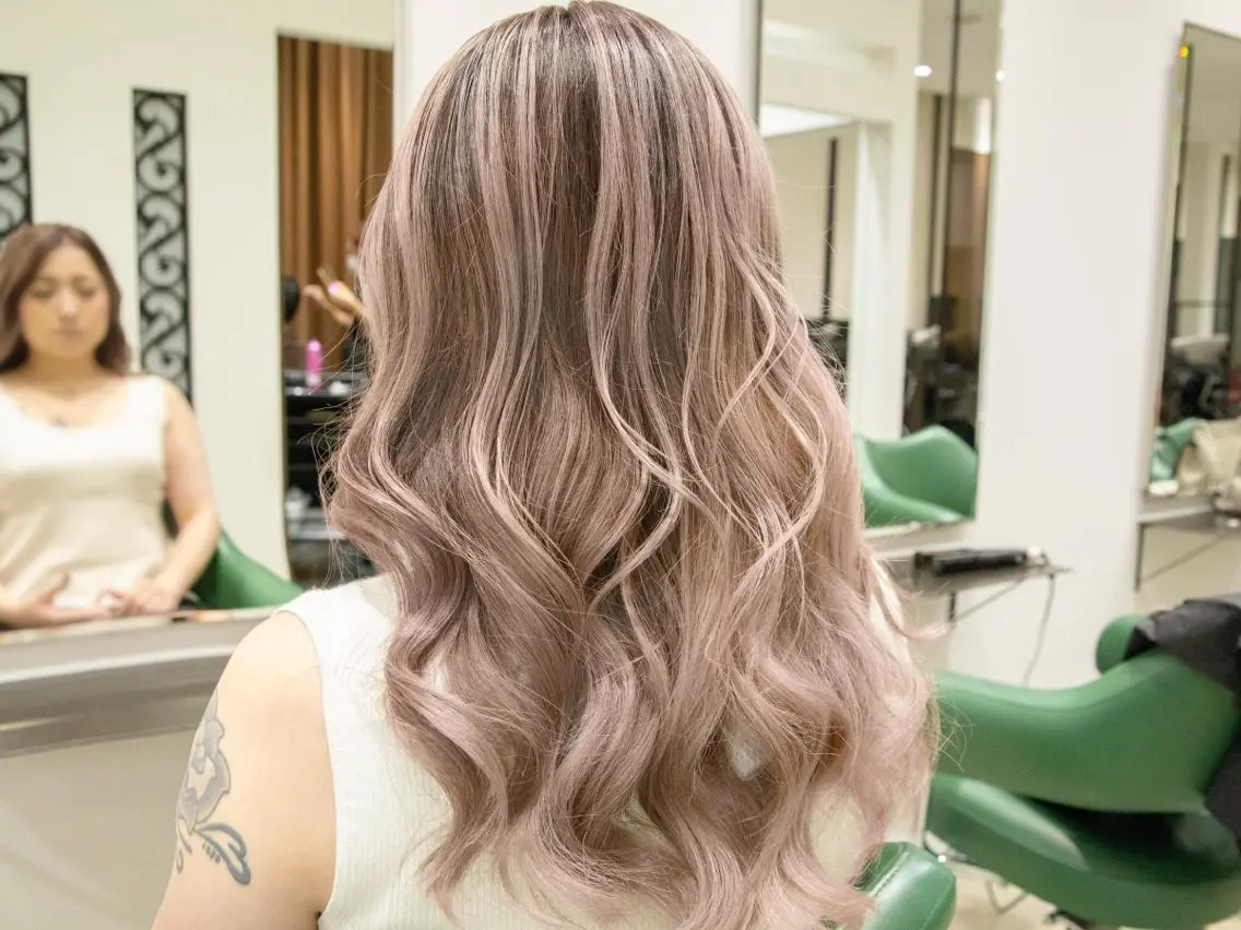 ロング カラー Re:ta Hair 飯田淳平のヘアスタイル