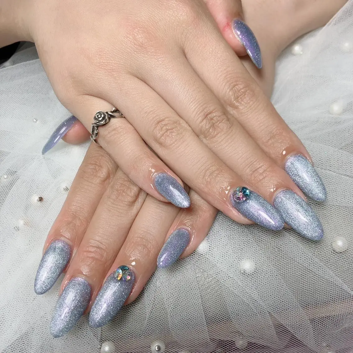 ロング カラー ネイル ハンドネイル Nail NaNaのネイルデザイン