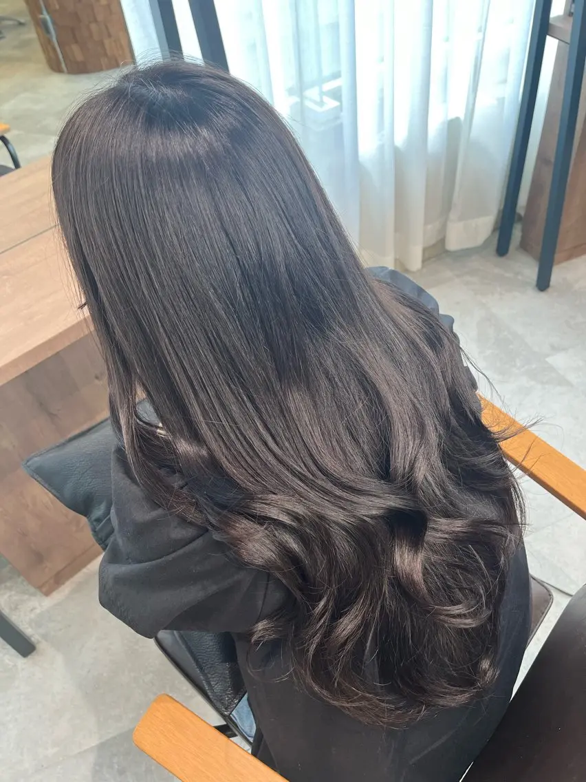 ロング KAEDE🎀 縮毛矯正＆パーマ特化のヘアスタイル