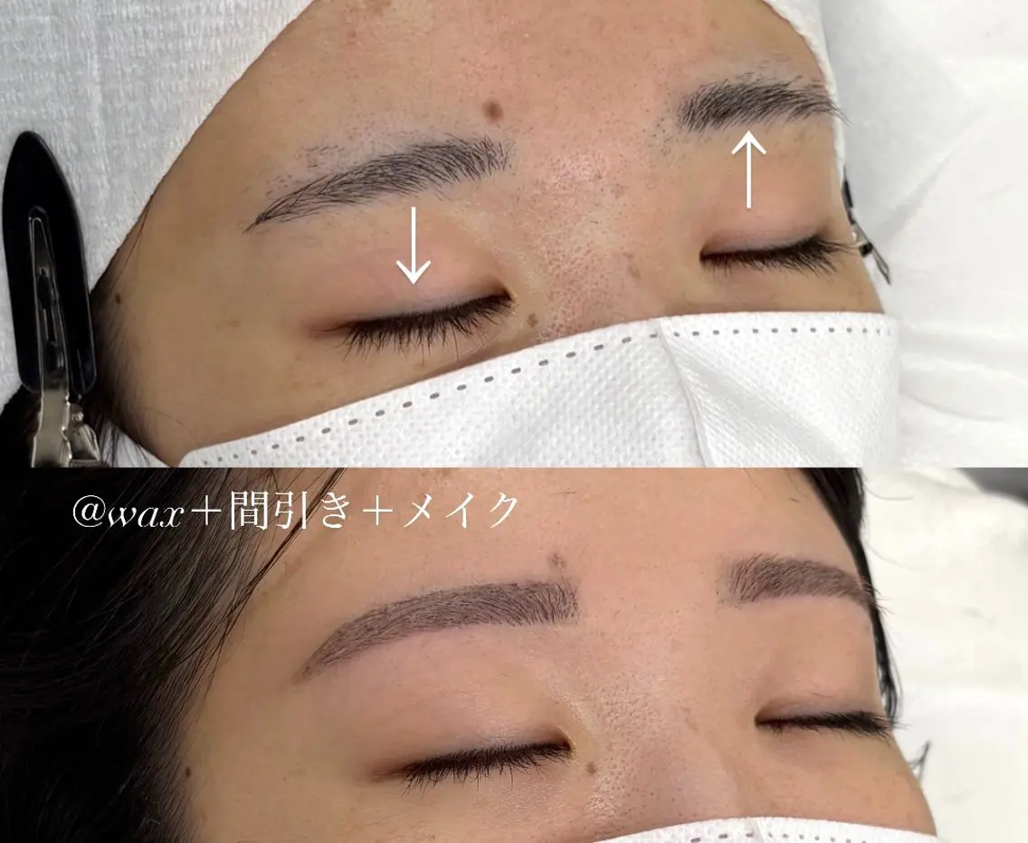 アイブロウ ワックス脱毛 眉カット その他(アイブロウ) 黄金比ナチュラル眉 /im_momokaの眉毛・アイブロウイメージ