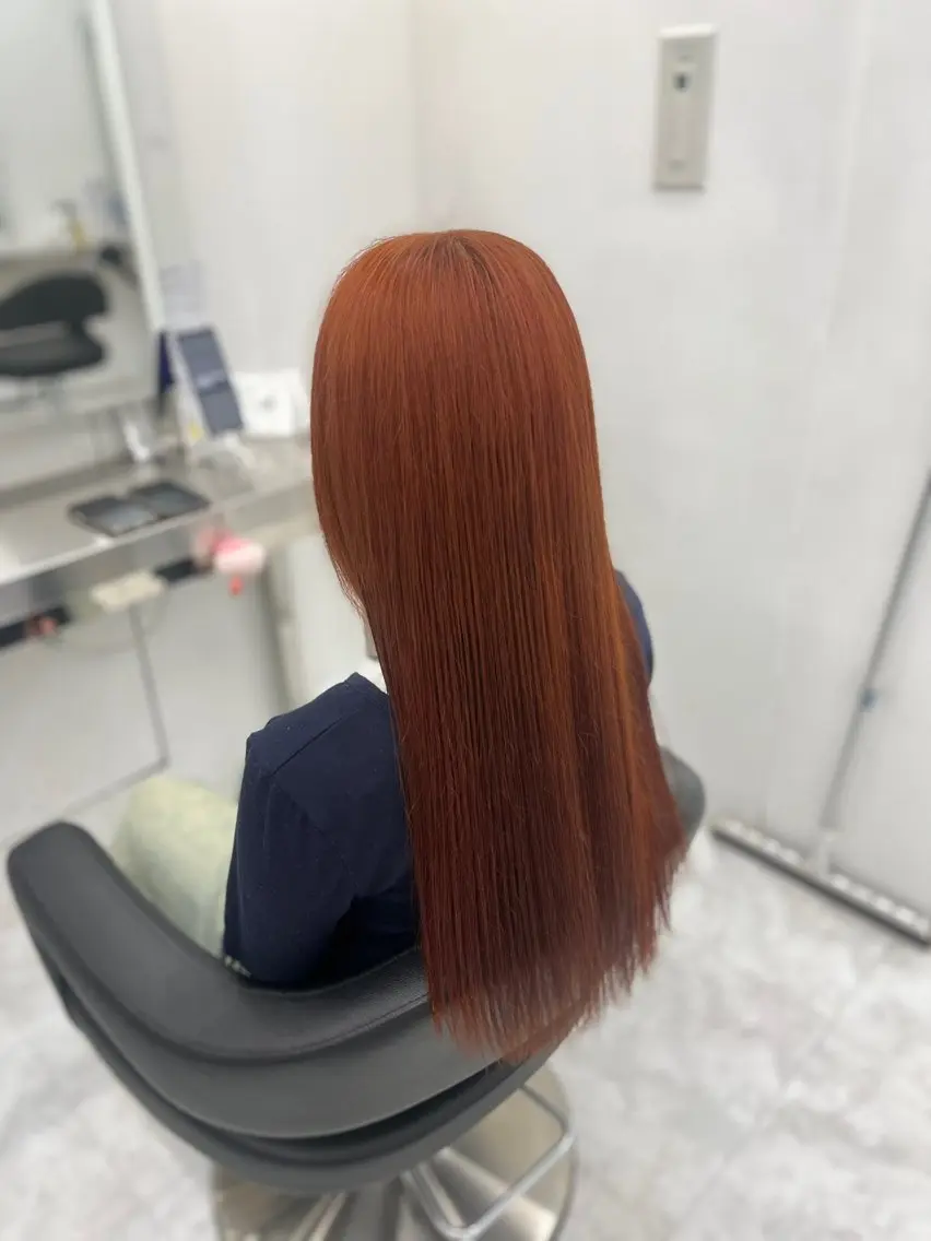ロング カラー ヘアアレンジ ヘアカラー ヘッドスパ ヘアセット 🫧‪🎀うる艶暖色 🏹Nanako🎀のヘアスタイル