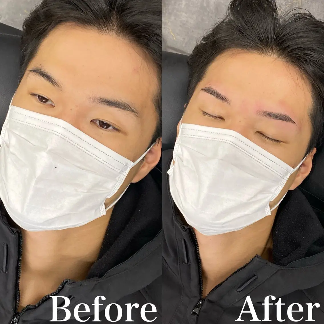 メンズ アイブロウ ワックス脱毛 眉カット メンズ眉毛専門柏 Re:gidSATUの眉毛・アイブロウイメージ
