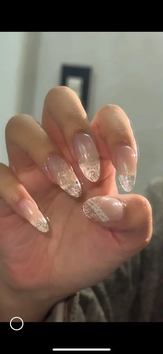 ネイル 長さ出し 韓国ネイル/ワンホン ネイル🎀表参道3分のネイルデザイン